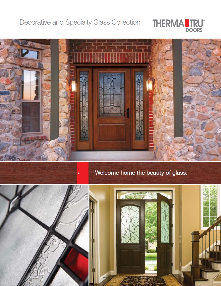 Solar Impact Window - Therma Tru Decorative Glass Brochure